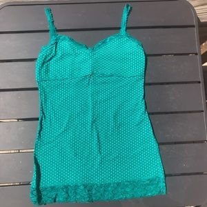 Francesca’s (Ambiance Apparel) Teal Tank Top